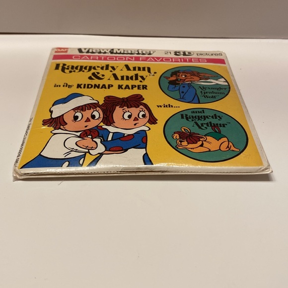 Vintage 1980’ View-Master, Raggedy Ann & Andy in the Kidnap Kaper - Picture 7 of 8